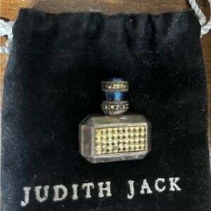 Judith Jack Sterling Silver Perfume Bottle Pendant